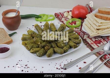 Türkische Lebensmittel Abendessen hohe Qualität Foto Stockfoto