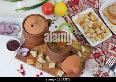 Türkische Lebensmittel Abendessen hohe Qualität Foto Stockfoto