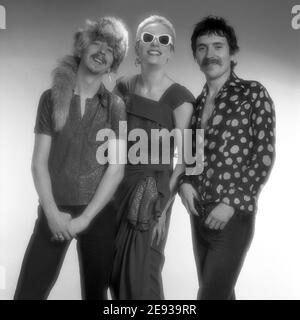 Der Haken. Annie Lennox, Dave Stewart und Peet Coobes. 1977 Stockfoto