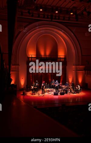 Ry Cooder Live-Konzert Stockfoto