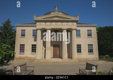 Bibliotheksgebäude des Downing College in Cambridge, England, Großbritannien. Stockfoto