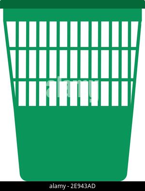 Vektorgrafik für Papierkorbsymbol Stock Vektor