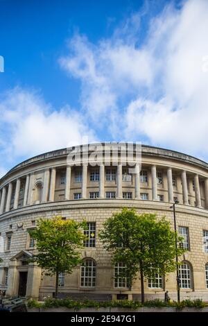 Vereinigtes Königreich, England, Greater Manchester, Manchester, Zentralbibliothek Stockfoto