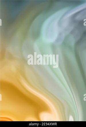 Abstraktes flüssiges buntes Banner. Trendiges Vektor-Wavy dynamisches Design. Fließende Farbformen. Vektorgrafik Stock Vektor