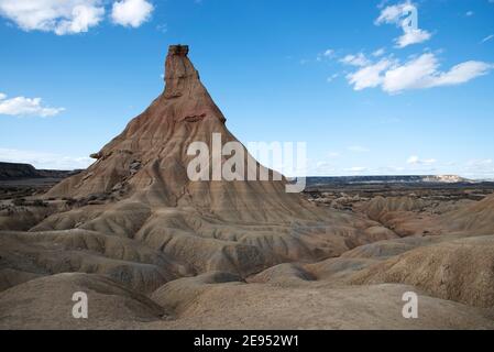 Wüste in navarra Stockfoto