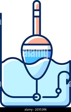 RGB-Farbsymbol „Float“ Stock Vektor