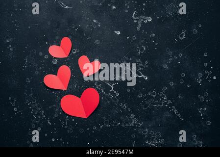 Grunge Design In Schwarz Mit Herz Es Kann Als Ein Valentine Thema Poster Wallpaper Design T Shirts Und Mehr Verwendet Werden Stockfotografie Alamy