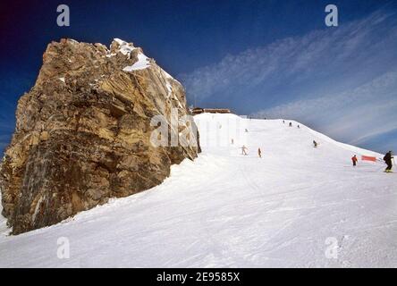 Illustration des französischen Skigebiets von Courchevel, Frankreich, im Jahr 2005. Foto von Alain Apaydin/ABACAPRESS.COM Stockfoto