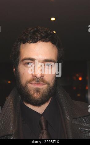 Der französische Schauspieler Romain Duris nimmt an der 7. Verleihung der "Etoiles de la Presse"-Preise Teil, die am 23. Januar 2006 im Espace Pierre Cardin Paris, Frankreich, stattfand. Foto von Bruno Klein/ABACAPRESS.COM. Stockfoto