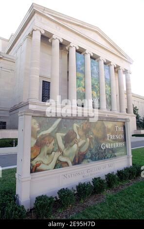 Die Weltpremiere der Ausstellung des französischen Malers Paul Cezanne in der Provence in der National Gallery of Art in Washington öffnet Sonntag 29 januar. Es markiert den Beginn der Feier der Leistungen dieses Künstlers im Jahr 2006, dem hundertsten Jahrestag seines Todes. Foto von Olivier Douliery/ABACAPRESS.COM Stockfoto