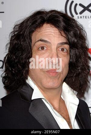 Paul Stanley von Kiss nimmt an der Clive Davis Pre-GRAMMY Awards Party 2006 Teil, die am 7. Februar 2006 im Beverly Hilton Hotel in Los Angeles, CA, USA, stattfand. Foto von Lionel Hahn/ABACAPRESS.COM Stockfoto