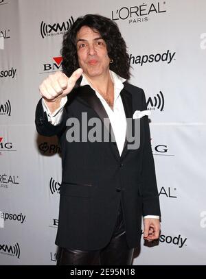 Paul Stanley von Kiss nimmt an der Clive Davis Pre-GRAMMY Awards Party 2006 Teil, die am 7. Februar 2006 im Beverly Hilton Hotel in Los Angeles, CA, USA, stattfand. Foto von Lionel Hahn/ABACAPRESS.COM Stockfoto