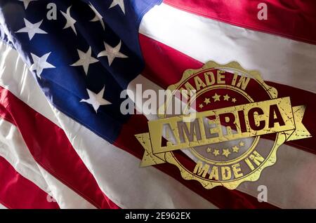 Made in America Stockfoto