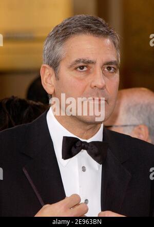 „George Clooney, nominierter bester Regisseur und bestes Originaldrehbuch für „Good Night, and Good Luck“, bei der Verleihung der 78. Annual Academy Awards, die am 5. März 2006 im Kodak Theatre in Los Angeles, CA, USA, verliehen wurden. Foto von Hahn-Khayat-Nebinger/ABACAPRESS.COM' Stockfoto