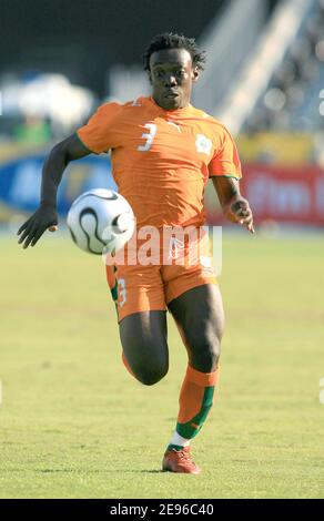 Die Boka der Elfenbeinküste während des African Cup of Nations 2006 in Kairo, Ägypten, am 23. Januar 2006. Foto von Christian Liewig/ABACAPRESS.COM Stockfoto