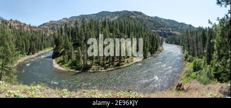 Die Grande Ronde River im Nordosten von Oregon. Stockfoto