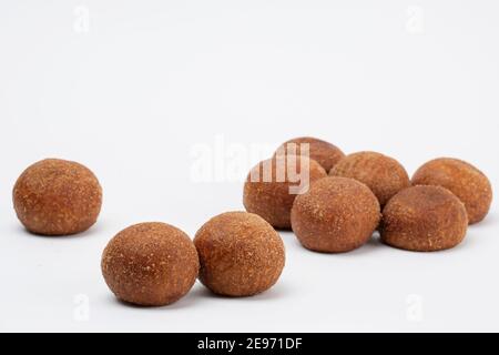 Verschiedene koreanische Donuts, Donuts Stockfoto