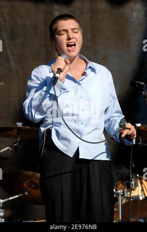 Sinead O'Connor tritt am 27. Oktober 2007 beim Voodoo Music Experience Festival 2007 in New Orleans, Louisiana, auf. © Atlas / MediaPunch Stockfoto