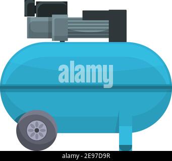 Symbol für kalten Kompressor. Cartoon von kalten Kompressor Vektor-Symbol für Web-Design isoliert auf weißem Hintergrund Stock Vektor