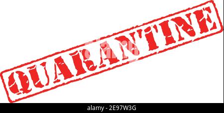 Rot alter Stempeltext auf weiß isoliert Stock Vektor