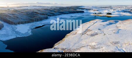 Dungavel Reservoir, , Ayrshire, Schottland, Großbritannien Stockfoto