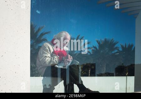 Spanien, Malaga, Cadiz, soho, Stockfoto