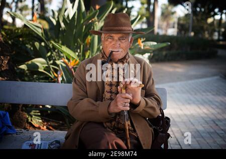 Spanien, Malaga, Cadiz, soho, Stockfoto