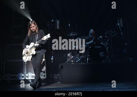 Band of Skulls live auf der Bühne der Brixton Academy, London Stockfoto