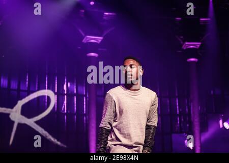 Der amerikanische Hip-Hop-Star Kendrick Lamar beim iTunes-Festival 2013 Im Londoner Roundhouse Stockfoto