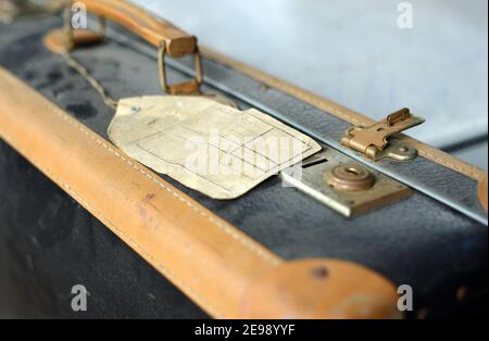 Altes Reisegepäck Stockfoto