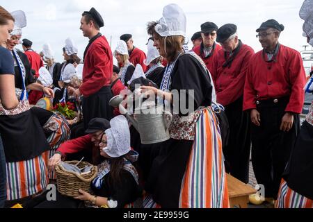 Alltag in den Niederlanden. Vie quotidienne aux Pays-Bas. Stockfoto