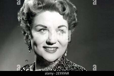 ANNE SHELTON (1923-1994) Werbefoto der englischen Sängerin um 1960 Stockfoto