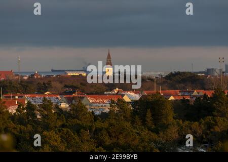 Vue von Flagbakke Stockfoto