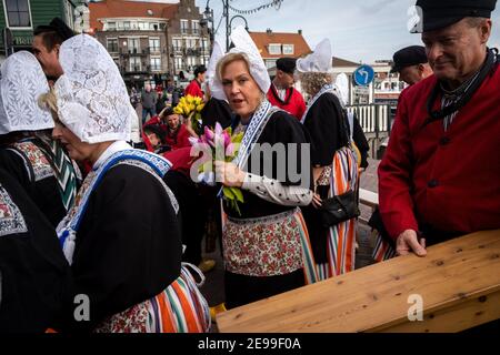 Alltag in den Niederlanden. Vie quotidienne aux Pays-Bas. Stockfoto