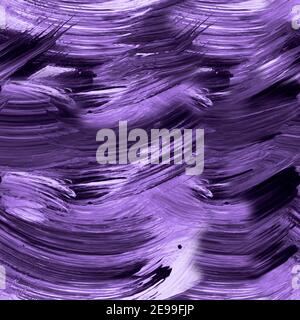 Ultra Violet abstrakt Hand gemalt nahtlose Muster, Raster Hintergrund Stockfoto