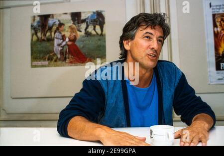 AMSTERDAM, NIEDERLANDE, 08. MAI 1985: Paul Verhoeven ist ein niederländischer Regisseur, Drehbuchautor und Filmproduzent, der sowohl in den Niederlanden als auch in den Niederlanden tätig ist Stockfoto