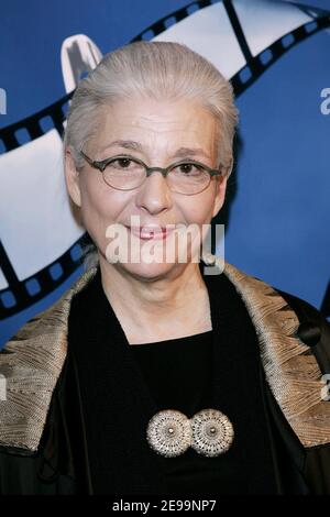 Die Kostümdesignerin Yvonne Sassinot de Nesle nimmt am 1st 31. März 2006 an dem internationalen Festival 'Cinema, Costumes et Modes' im 'l'Espace Pierre Cardin' in Paris, Frankreich, Teil. Foto von Laurent Zabulon/ABACAPRESS.COM. Stockfoto