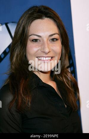 Die französische Schauspielerin Shirley Bousquet nimmt 1st am 31. März 2006 an dem internationalen Festival von 'Cinema, Costumes et Modes' im ' l'Espace Pierre Cardin' in Paris, Frankreich, Teil. Foto von Laurent Zabulon/ABACAPRESS.COM. Stockfoto