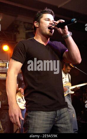 Nick Lachey tritt am 6. Mai 2006 bei Style Stage NYC im Metropolitan Pavilion und im Altman Building in New York City, NY, USA, auf. Foto von Donna ward/ABACAPRESS.COM Stockfoto
