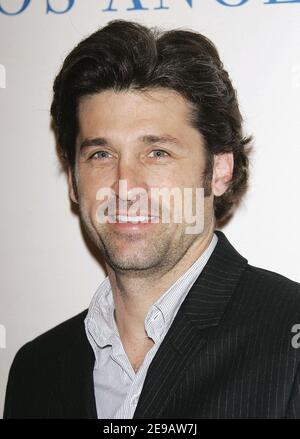 "Schauspieler Patrick Dempsey bei der 23rd Annual William S. Paley Television Festival Vorführung und Q&A mit der ''Grey's Anatomy'' Besetzung präsentiert vom Museum of Television and Radio im DGA Theater in West Hollywood, ca. am 28. Februar 2006. Foto von William Davies/ABACAPRESS.COM' Stockfoto