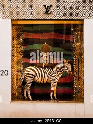 Louis Vuitton Geschäft in der Regent Street, London, Juni 2011 Stockfoto