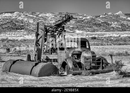 Rustikale Wasser bohren im Capitol Reef National Park Stockfoto