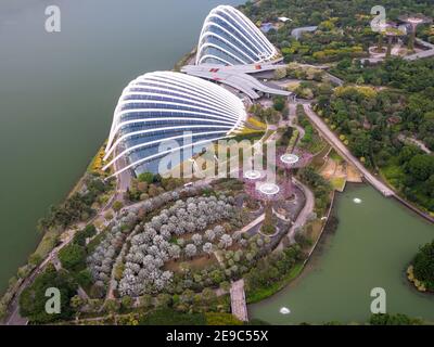 Gärten an der Bucht städtischen Naturpark in Singapur Marina Bucht Stockfoto