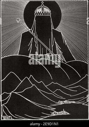 William Thomas Horton - The Unknown (mit Farbumkehr) - 1898 Stockfoto