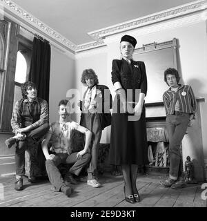 Der Haken. Annie Lennox, Dave Stewart 2/11/ 1977 Stockfoto