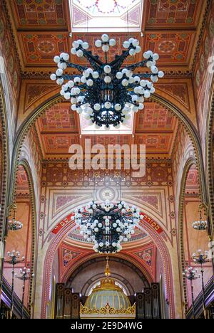 Die große Synagoge von Budapest, Budapest, Ungarn Stockfoto