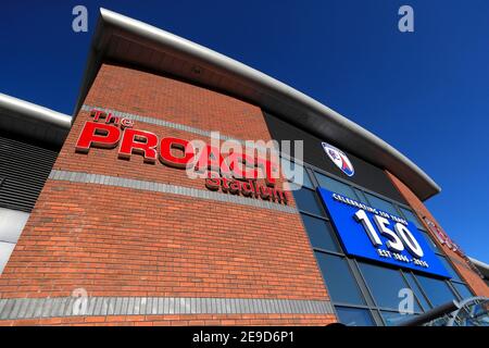 Datei Foto vom 14-05-2018 von der allgemeinen Ansicht des Proact Stadions. Ausgabedatum: Donnerstag, 4. Februar 2021. Stockfoto