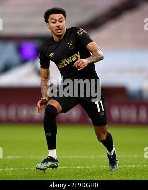 Aktenfoto vom 03-02-2021 von West Ham United's Jesse Lingard. Ausgabedatum: Donnerstag, 4. Februar 2021. Stockfoto