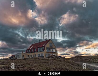 Lildstrand Hotel am Meer in Thy ländlichen Dänemark Stockfoto