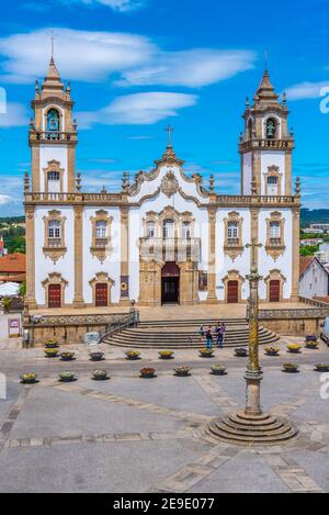 Die Kirche der Barmherzigkeit oder Igreja da Misericórdia in Viseu, Portugal Stockfoto